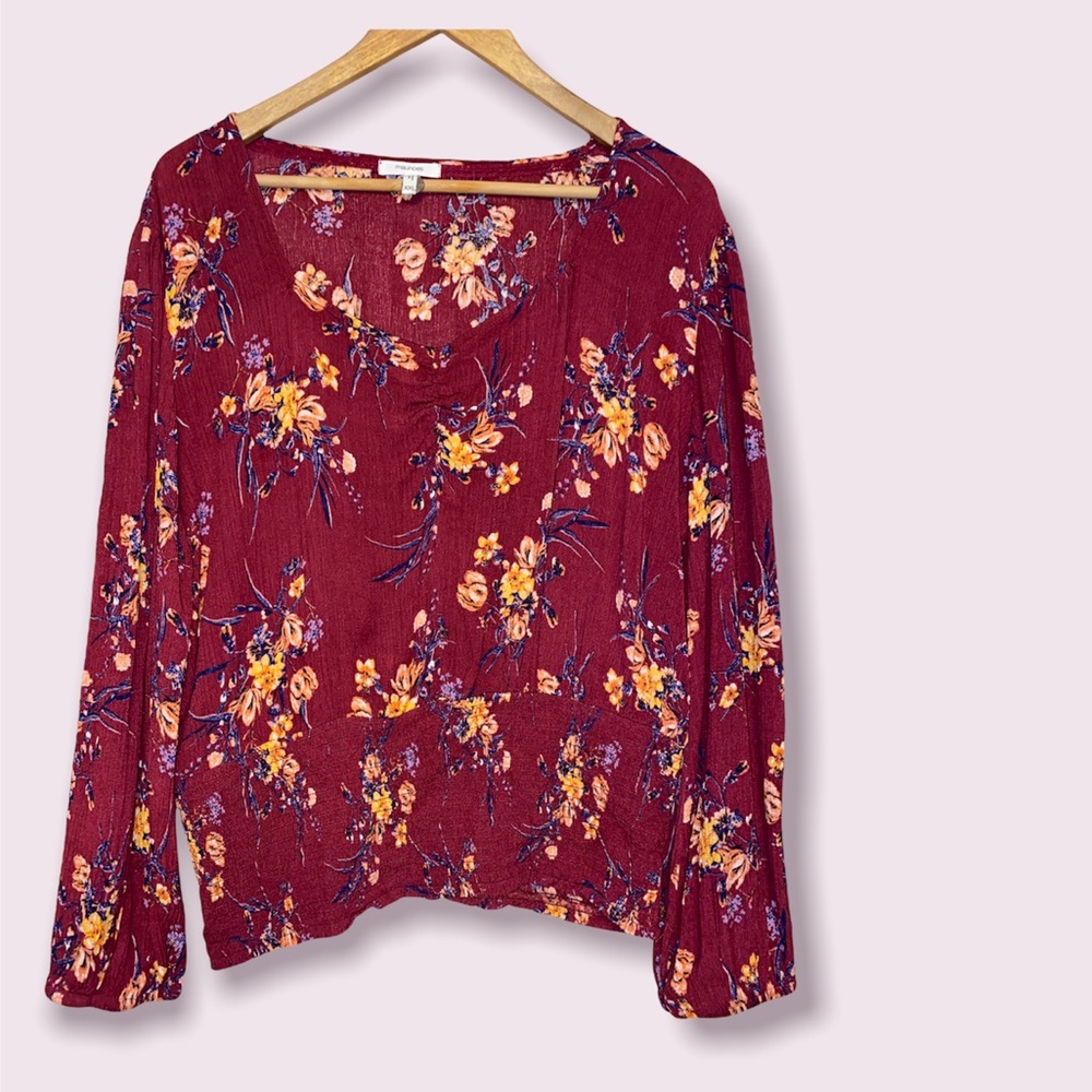 Maurice’s Smocked waisted blouse size XXL